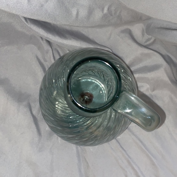 Vintage glass vase pitcher - Picture 3 of 10